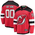 Jamed Custom N.Jersey Devils Red Home Breakaway Jerseys