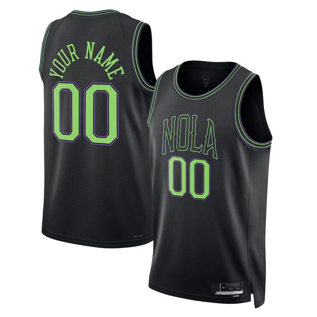Jamed Custom NO.Pelicans hite Swingman Stitched Jerseys- Association Edition
