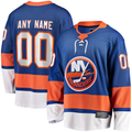 Jamed Custom NY.Islanders Blue Breakaway Jerseys