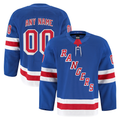 Jamed Custom NY.Rangers Royal Home Authentic Pro Jerseys