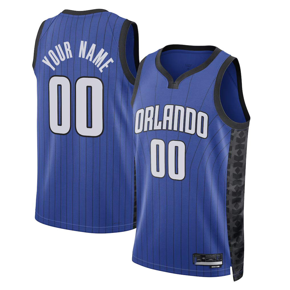 Jamed Custom O.Magic Royal 2022-23 Swingman Jerseys - Statement Edition