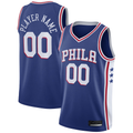 Jamed Custom P.76ers Royal 2020-21 Swingman Jerseys - Icon Edition