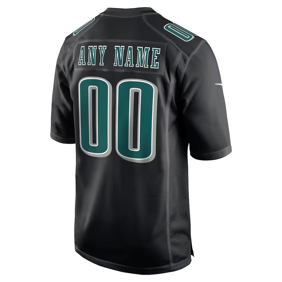 Jamed Custom P.Eagles Midnight Black Fashion Game Stitched Jerseys