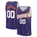 Jamed Custom P.Sunss Fanatics Purple Fast Break Jerseys - Icon Edition
