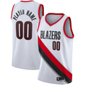 Jamed Custom PT.Blazers White 2020-2021 Swingman Jerseys - Association Edition