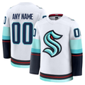Jamed Custom S.Kraken White Away Premium Jerseys