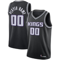 Jamed Custom S.kings Black Swingman Jerseys - Statement Edition