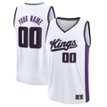 Jamed Custom S.kings Fanatics White Fast Break Jerseys - Association Edition
