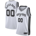 Jamed Custom SA.Spurs White 2020-2021 Swingman Jerseys - Association Edition