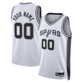 Jamed Custom SA.Spurs White Swingman Jerseys - Association Edition