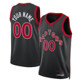 Jamed Custom T.Raptors Black 2022-23 Swingman Jerseys - Statement Edition