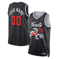 Jamed Custom T.Raptors Black 2025-26 City Edition Swingman Jerseys