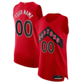 Jamed Custom T.Raptors Red 2020-21 Authentic Jerseys - Icon Edition