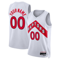 Jamed Custom T.Raptors White Swingman Jerseys - Association Edition