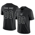 Jamed Custom TB.Buccaneers Black RFLCTV Limited Stitched Jerseys