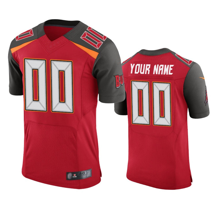 Jamed Custom TB.Buccaneers Red Game Stitched Jerseys