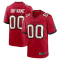 Jamed Custom TB.Buccaneers Red Replica Game Stitched Jerseys