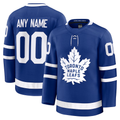 Jamed Custom T.Maple Leafs Blue Home Premium Jerseys
