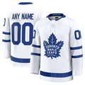 Jamed Custom T.Maple Leafs White Away Premium Jerseys