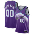 Jamed Custom U.Jazz Purple Swingman Jerseys - Icon Edition