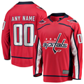 Jamed Custom W.Capitals Red Home Breakaway Jerseys