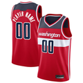 Jamed Custom W.Wizards Red 2020-21 Swingman Jerseys - Icon Edition
