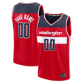 Jamed Custom W.Wizards Red Fastbreak Jerseys - Icon Edition