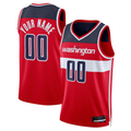 Jamed Custom W.Wizards Red Swingman Jerseys - Icon Edition