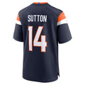 Jamed D.Broncos #14 Courtland Sutton Player Navy Home Game Stitched Jerseys