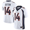 Jamed D.Broncos #14 Courtland Sutton Player White Replica Game Stitched Jerseys