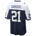 Jamed D.Cowboys #21 Deion Sanders Player Navy Alternate Game Stitched Jerseys