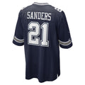 Jamed D.Cowboys #21 Deion Sanders Player Navy Home Game Stitched Jerseys