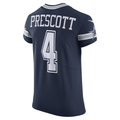 Jamed D.Cowboys #4 Dak Prescott Navy Vapor Elite Player Team Stitched Jerseys
