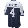 Jamed D.Cowboys #4 Dak Prescott Player Navy Alternate Game Stitched Jerseys