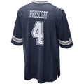 Jamed D.Cowboys #4 Dak Prescott Player Navy Home Game Stitched Jerseys