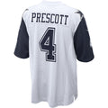 Jamed D.Cowboys #4 Dak Prescott Player White Alternate Game Stitched Jerseys