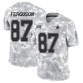 Jamed D.Cowboys #87 Jake Ferguson Player Arctic Camo Salute to Service Limited Stitched Jerseys