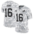 Jamed D.Lions #16 Jared Goff Player Arctic Camo Salute to Service Limited Stitched Jerseys