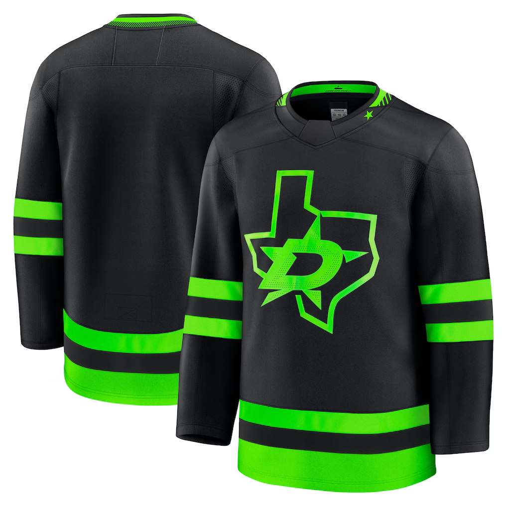 Jamed D.Stars Black Alternate Premium Jerseys