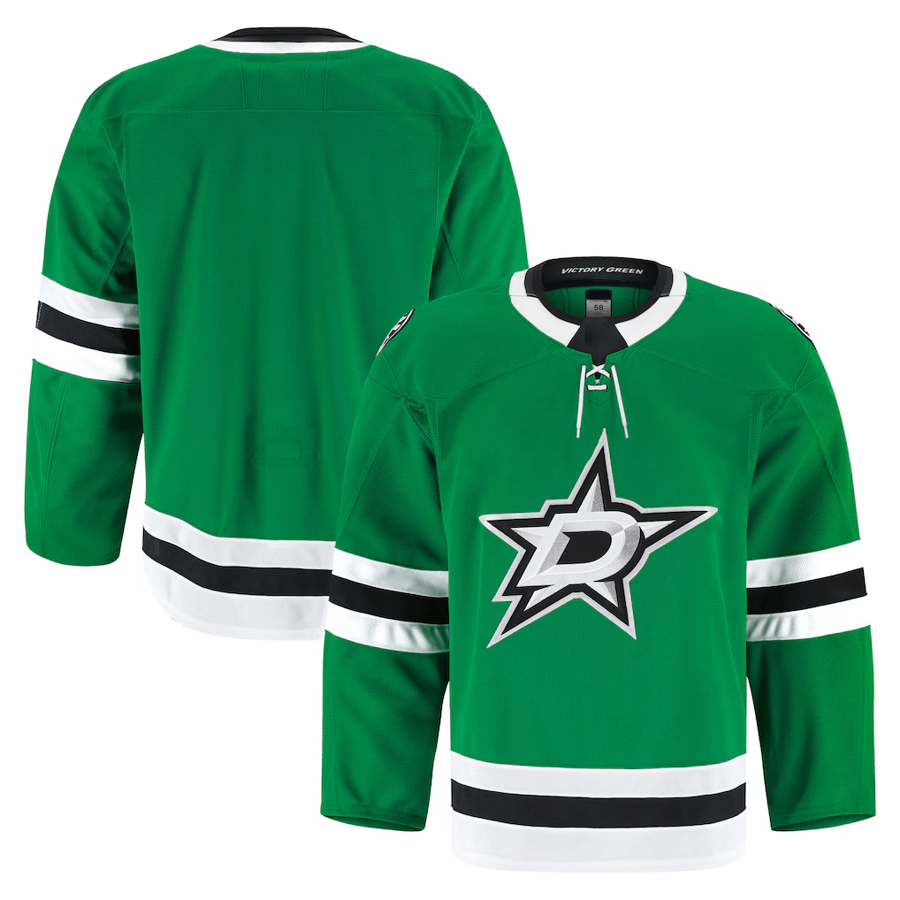 Jamed D.Stars Kelly Green Home Authentic Pro Jerseys