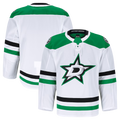 Jamed D.Stars White Away Authentic Pro Jerseys