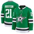 Jamed D.Stars #21 Jason Robertson Kelly Green Home Premium Jerseys