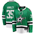 Jamed D.Stars #35 Joel Hanley Kelly Green Breakaway Player Jerseys