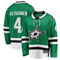 Jamed D.Stars #4 Miro Heiskanen Kelly Green Team Color Breakaway Player Jerseys