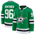 Jamed D.Stars #96 Mikko Rantanen Kelly Green Home Premium Jerseys