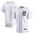 Jamed D.Tigers White Home Limited Blank Player Stitched Jerseys