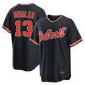 Jamed D.Tigers #13 Dillon Dingler Player Navy Home Game Stitched Jerseys