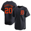 Jamed D.Tigers #20 Spencer Torkelson Player Navy Home Limited Stitched Jerseys