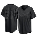 Jamed D.Tigers #23 Kirk Gibson Player Black T-shirt Home Game Stitched Jerseys