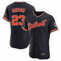 Jamed D.Tigers #23 Kirk Gibson Player Navy Limited Elite Home Game Stitched Jerseys